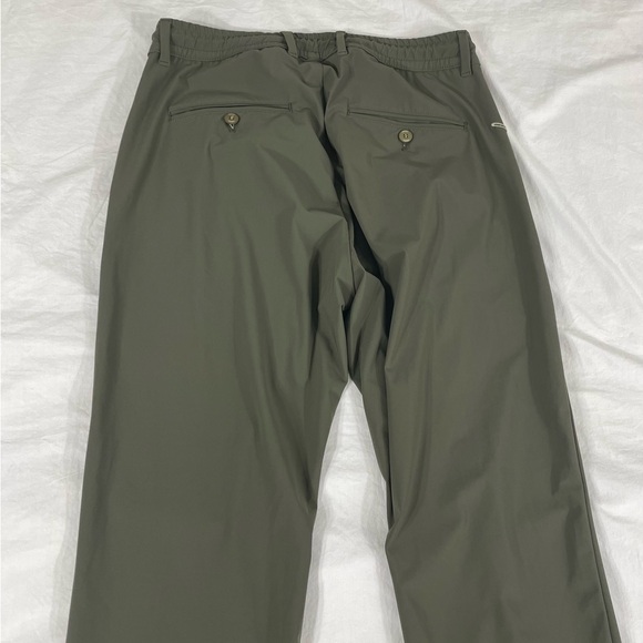Cruna Women Green Elastic Waist Made In Italy Pants..See Measurements. - Picture 10 of 12